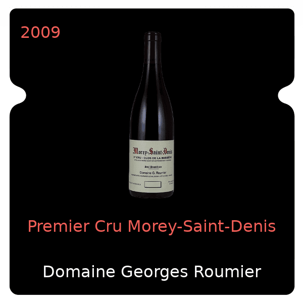 Georges Roumier Premier Cru Morey-Saint-Denis 2009
