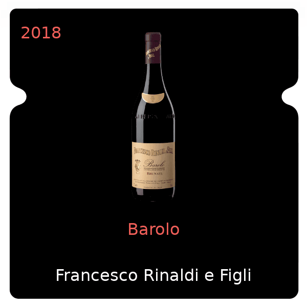 Francesco Rinaldi e Figli Barolo 2018