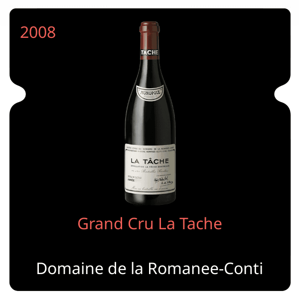 Romanee-Conti Grand Cru La Tache 2008
