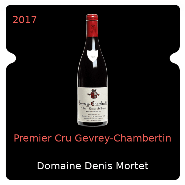 Denis Mortet Premier Cru Gevrey-Chambertin 2017
