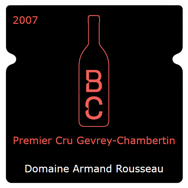Armand Rousseau Premier Cru Gevrey-Chambertin 2007
