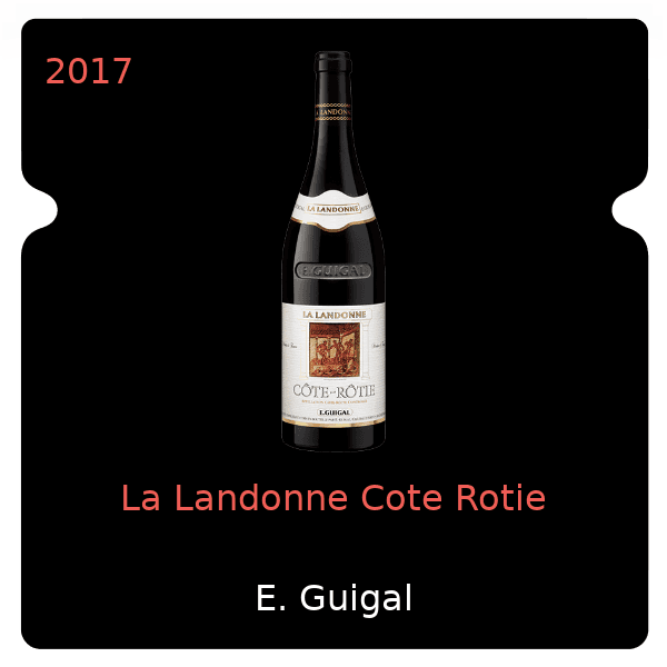 E. Guigal La Landonne Cote Rotie 2017