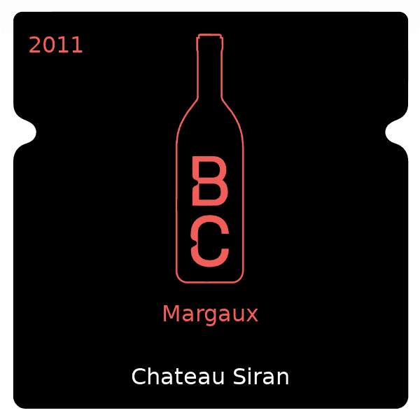 Siran Margaux 2011