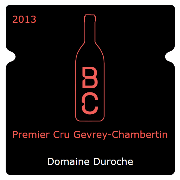 Duroche Premier Cru Gevrey-Chambertin 2013