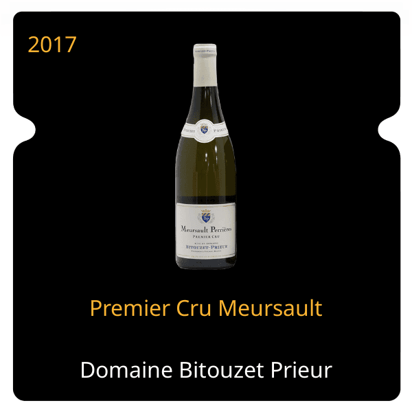 Bitouzet Prieur Premier Cru Meursault 2017