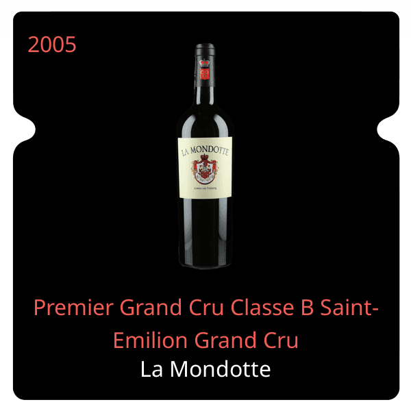 Mondotte Premier Grand Cru Classe B Saint-Emilion Grand Cru 2005