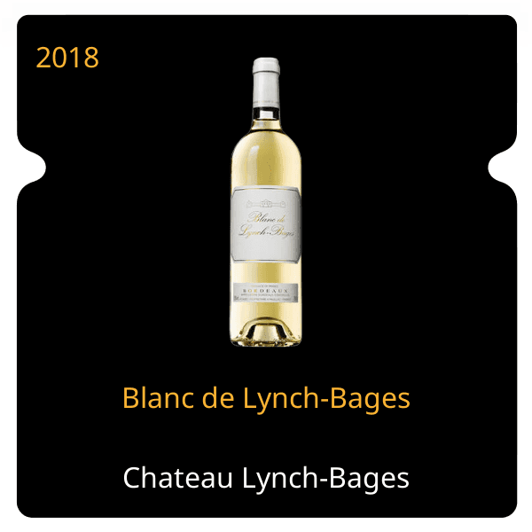 Lynch-Bages Blanc de Lynch-Bages 2018