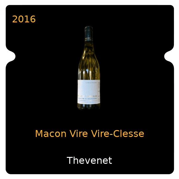 Thevenet Macon Vire Vire-Clesse 2016
