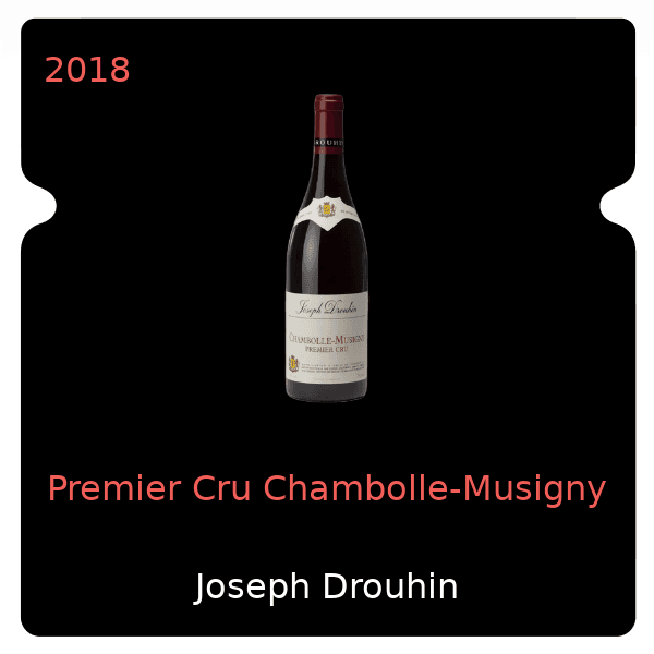 Joseph Drouhin Premier Cru Chambolle-Musigny 2018