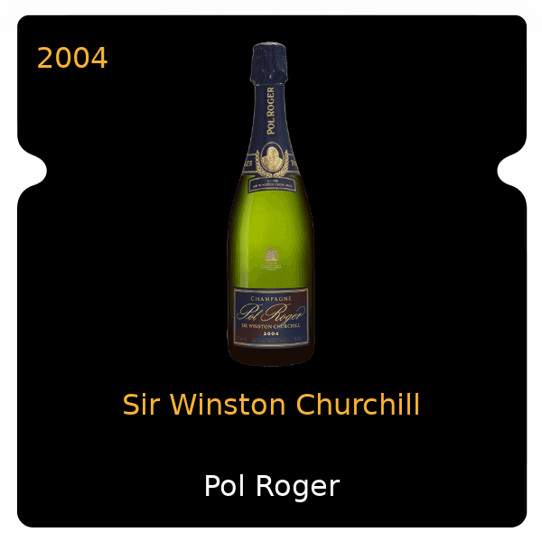 Pol Roger Sir Winston Churchill 2004