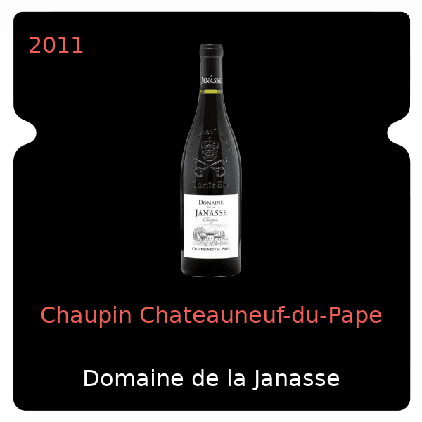 Janasse Chaupin Chateauneuf-du-Pape 2011