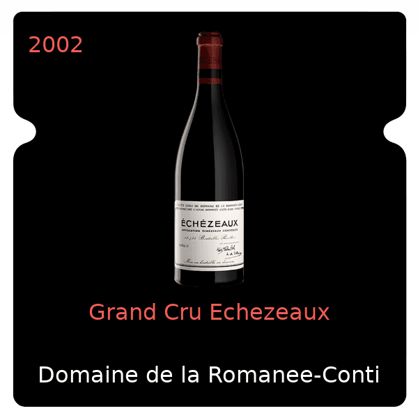 Romanee-Conti Grand Cru Echezeaux 2002