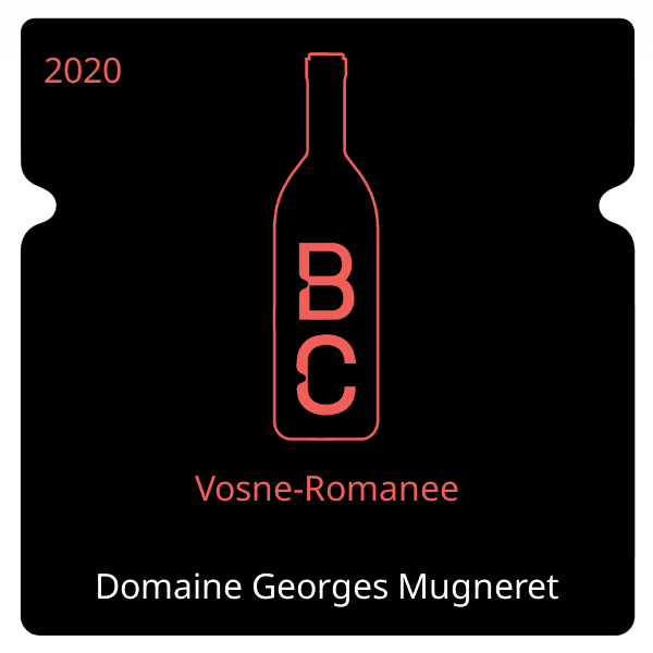 Georges Mugneret Gibourg Vosne-Romanee 2020