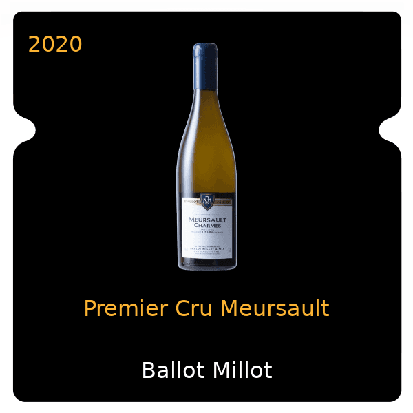 Ballot Millot Premier Cru Meursault 2020