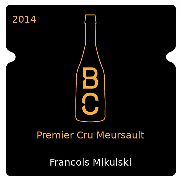 Francois Feuillet Premier Cru Meursault 2014