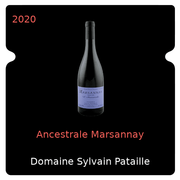 Sylvain Pataille Ancestrale Marsannay 2020