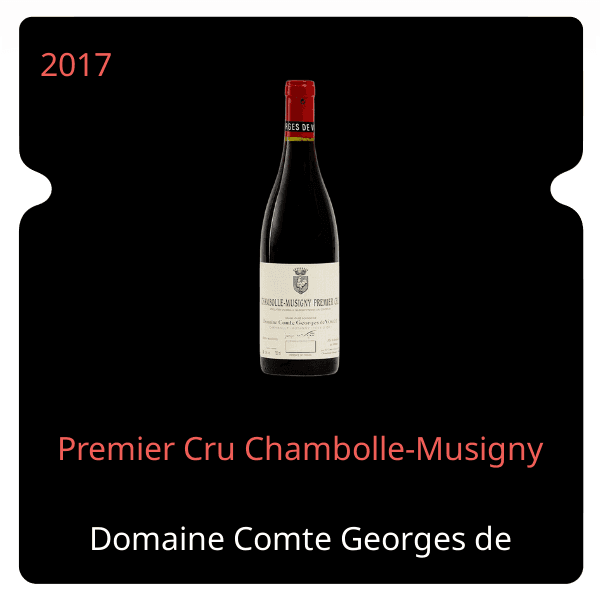 Comte Georges de Vogue Premier Cru Chambolle-Musigny 2017
