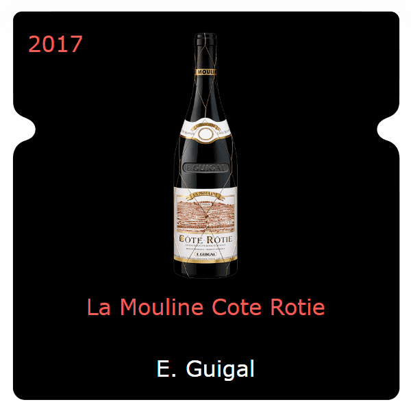 E. Guigal La Mouline Cote Rotie 2017