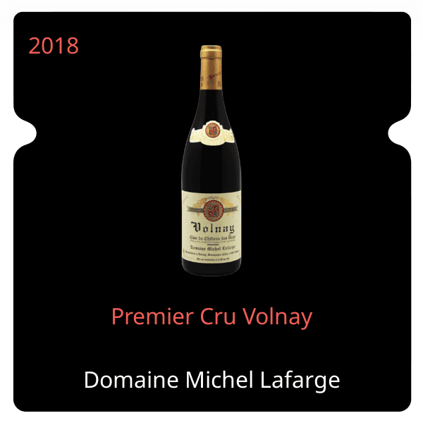 Michel Lafarge Premier Cru Volnay 2018