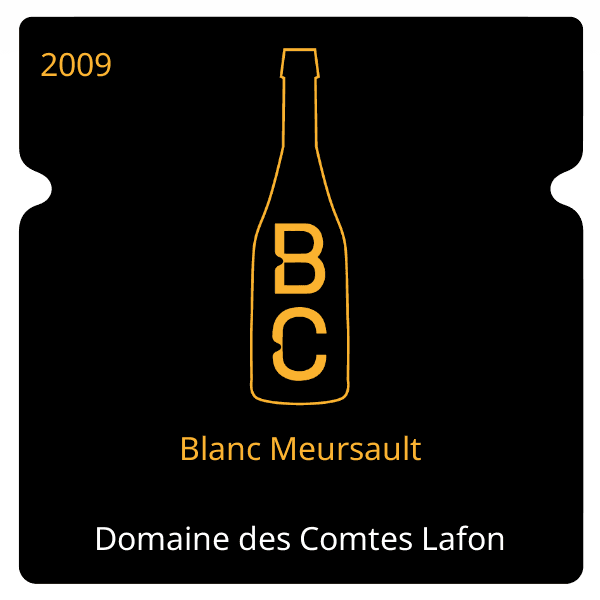 Comtes Lafon Blanc Meursault 2009