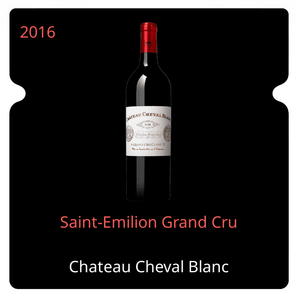 Cheval Blanc Saint-Emilion Grand Cru 2016