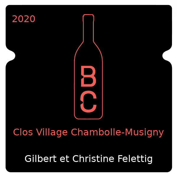 Gilbert et Christine Felettig Clos Village Chambolle-Musigny 2020