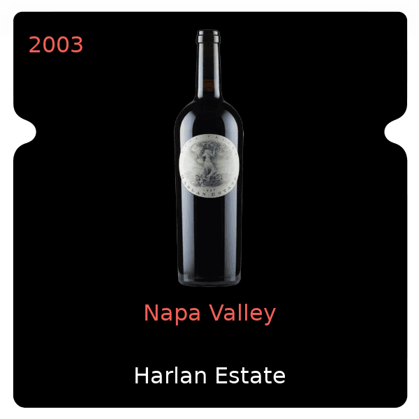 Harlan Estate Napa Valley 2003