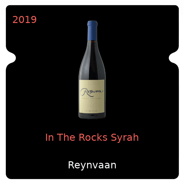 Reynvaan In The Rocks Syrah 2019