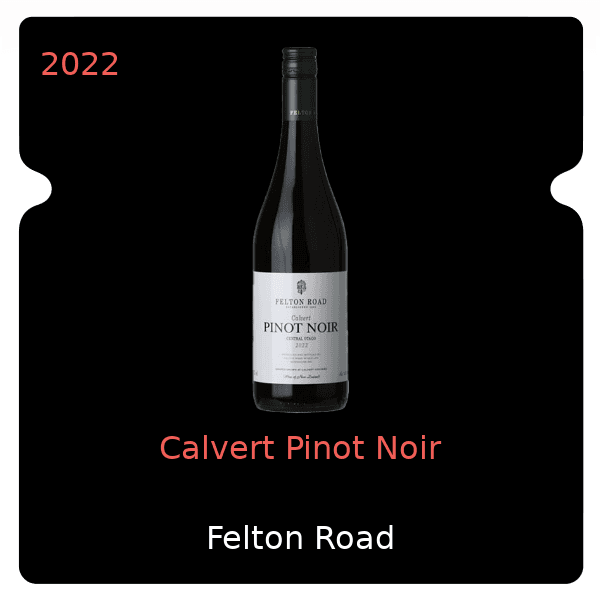Felton Road Calvert Pinot Noir 2022