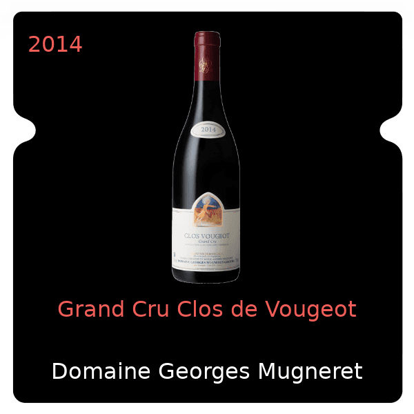Georges Mugneret Gibourg Grand Cru Clos de Vougeot 2014