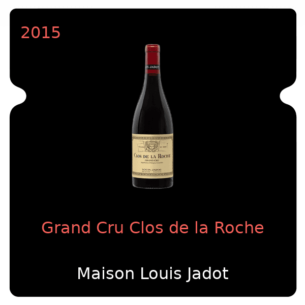 Louis Jadot Grand Cru Clos de la Roche 2015