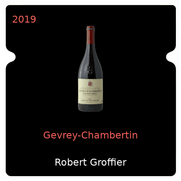 Robert Groffier Gevrey-Chambertin 2019