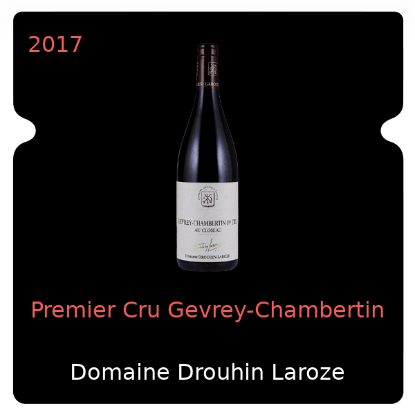 Drouhin Laroze Premier Cru Gevrey-Chambertin 2017