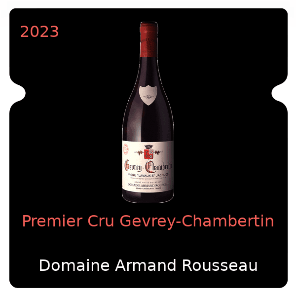 Armand Rousseau Premier Cru Gevrey-Chambertin 2023