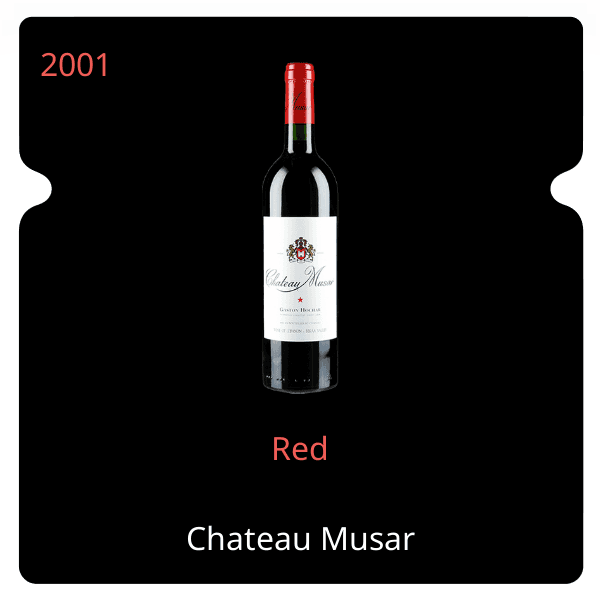 Musar Red 2001
