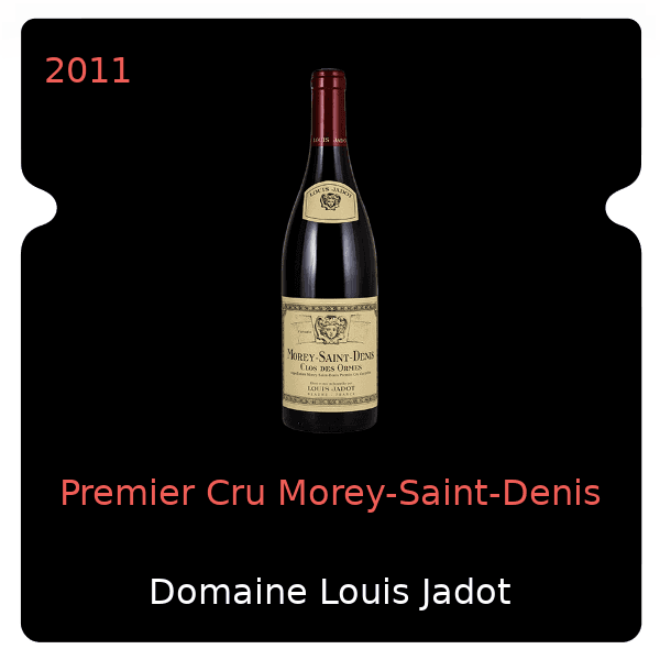 Louis Jadot Premier Cru Morey-Saint-Denis 2011