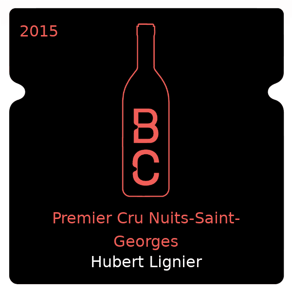 Hubert Lignier Premier Cru Nuits-Saint-Georges 2015