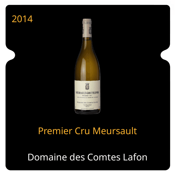 Comtes Lafon Premier Cru Meursault 2014