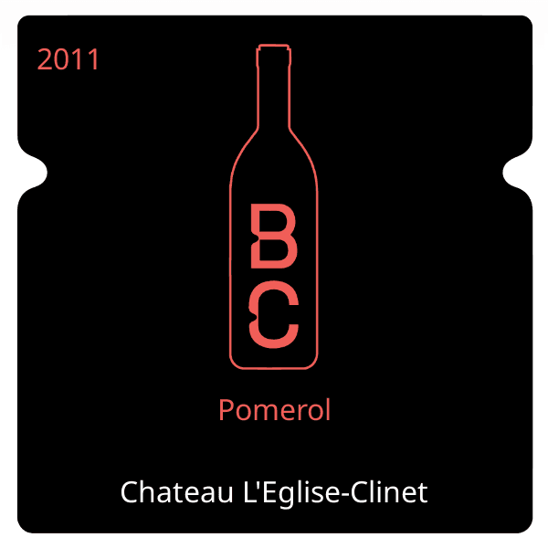 L'Eglise-Clinet Pomerol 2011