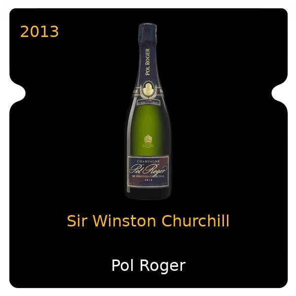 Pol Roger Sir Winston Churchill 2013