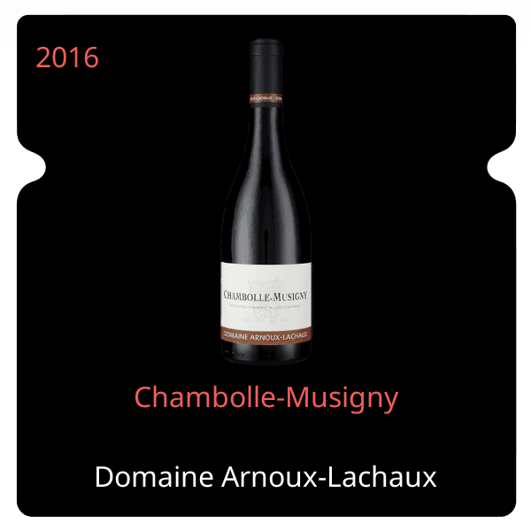 Arnoux-Lachaux Chambolle-Musigny 2016