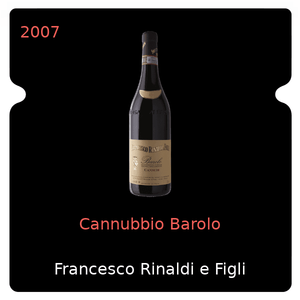 Fourrier Cannubbio Barolo 2007