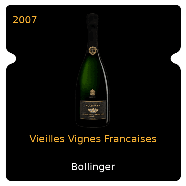 Bollinger Vieilles Vignes Francaises 2007