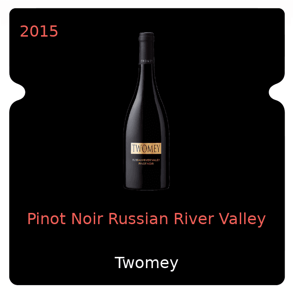 Twomey Pinot Noir Russian River Valley 2015