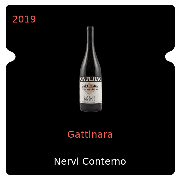 Nervi Conterno Gattinara 2019