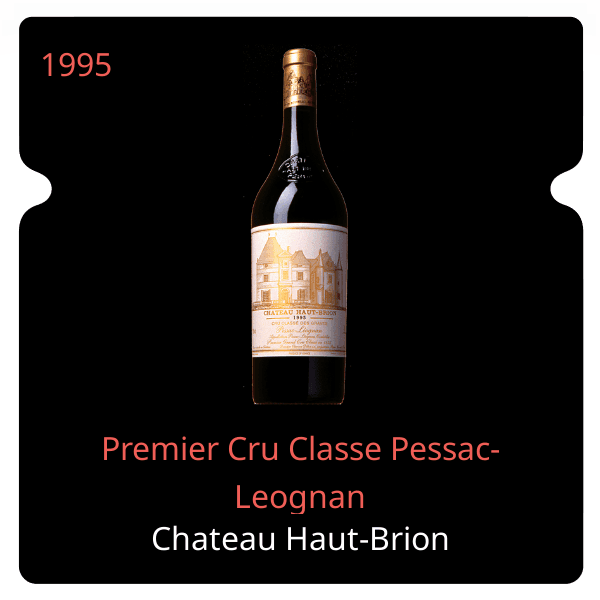 Haut-Brion Premier Cru Classe Pessac-Leognan 1995