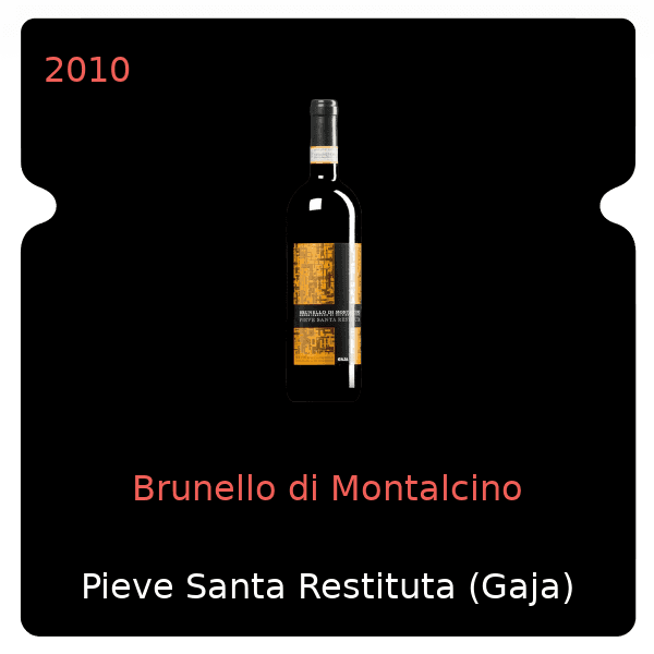 Pieve Santa Restituta (Gaja) Brunello di Montalcino 2010