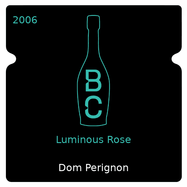 Dom Perignon Luminous Rose 2006