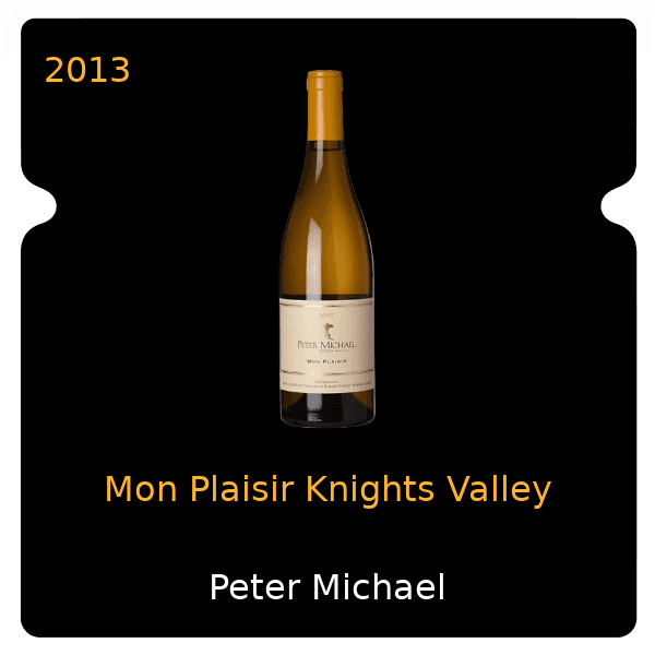 Peter Michael Mon Plaisir Knights Valley 2013