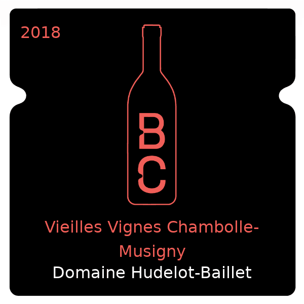 Colombier Vieilles Vignes Chambolle-Musigny 2018